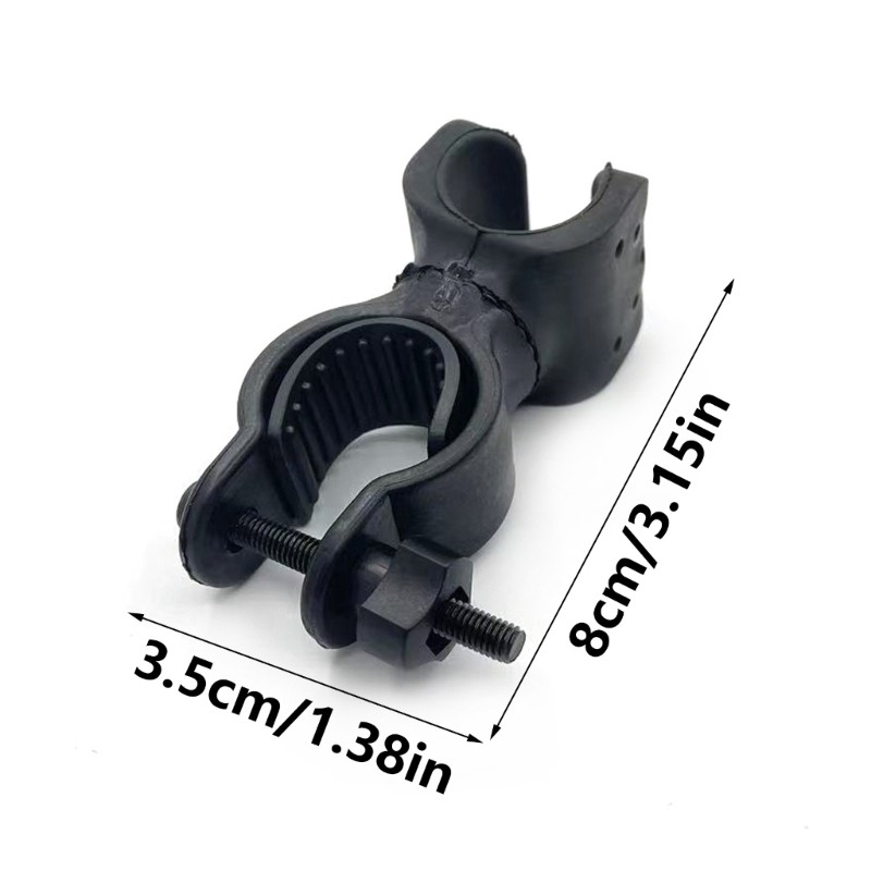 Giá đỡ đèn tay cầm GOO Giá đỡ đèn pin xoay 360 độ cho xe đạp