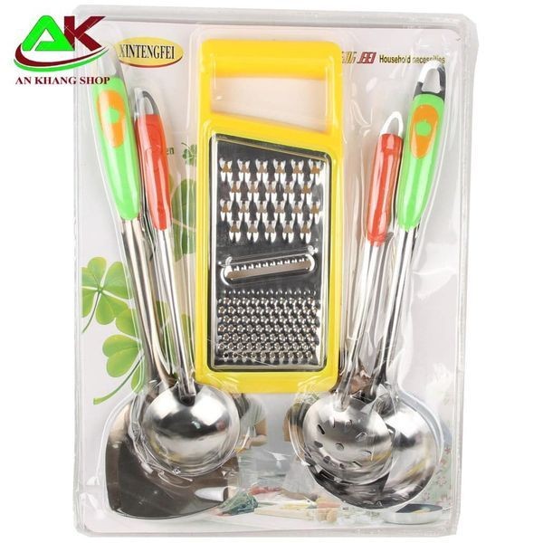 Bộ dụng cụ nhà bếp 5 món INOX
