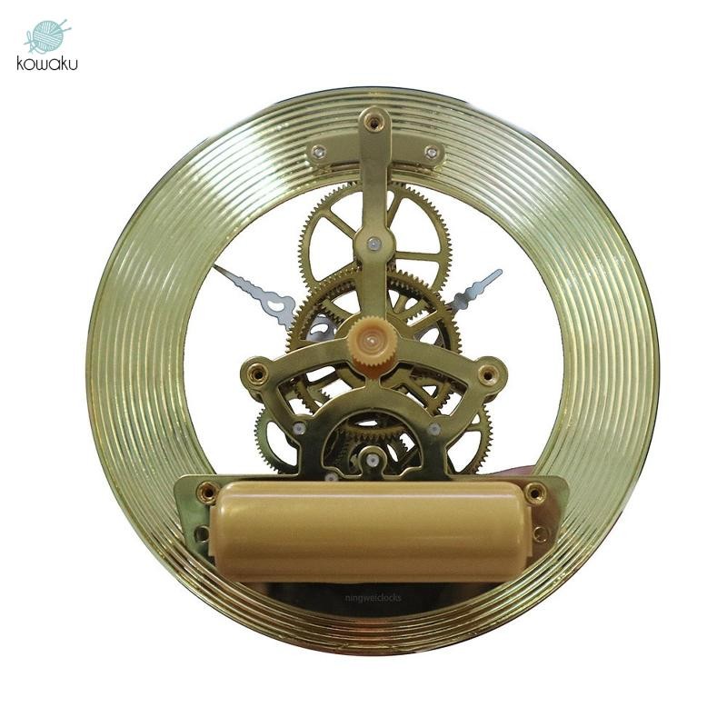 Kohaku Đồng Hồ Tròn Chèn 12.6cm Đồng Hồ Thay Thế Yên Tĩnh Cổ Điển Tự Làm Cơ Chế Đồng Hồ Kẻ Sọc Đầu Đồng Hồ Trang Trí Nhà Trường Văn Phòng