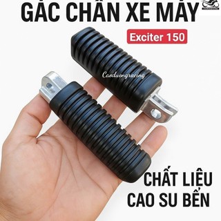 Gác chân trước xe máy exciter 150 Ex135 1 bộ đủ lò xo chốt gắn như zin phụ kiện xe máy caoduongracing