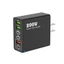 WU 200W GaNs Sạc 3 Cổng USB + 3 Loại C Để Sạc Nhanh Hiệu Quả