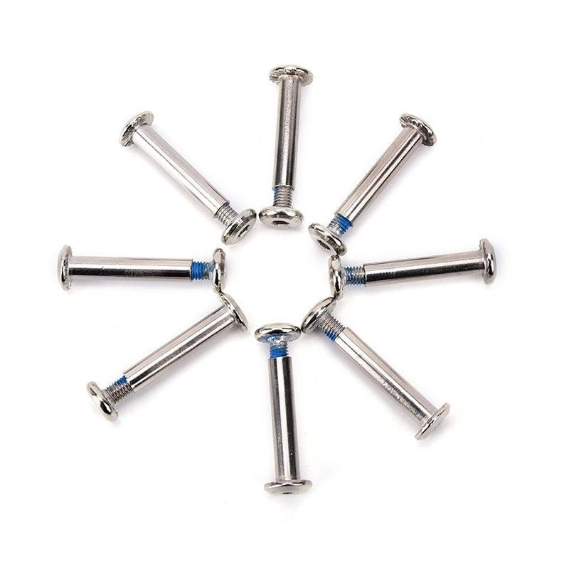 Tmoy 8x / bộ trục lăn nội tuyến lưỡi vít trượt bánh xe bu lông cho giày trượt patin TCS