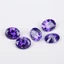5A Tím Hình Bầu Dục Cắt CZ Đá 15 / 30 Chiếc 3x5mm ~ 10x12mm Rời Cubic Zirconia Cho Trang Sức DIY