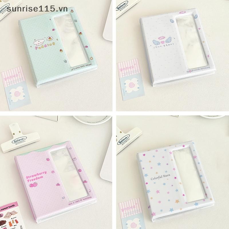 Album Gian Hàng Ảnh Hoạt Hình SRVN Cho 40 Chiếc 2x6 Inch Dải Ảnh Đánh Dấu Trang 20 Chiếc 4x6 4R Giá Đỡ Ảnh Sách Lưu Trữ Thẻ Nhỏ.