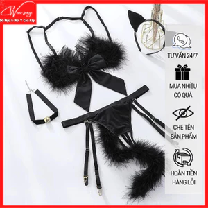 Set Cosplay 5 Chi Tiết Mèo Nhỏ quyến rũ MS1219 [CWEAR.SEXY_ĐỒ NGỦ & NỘI Y CAO CẤP]