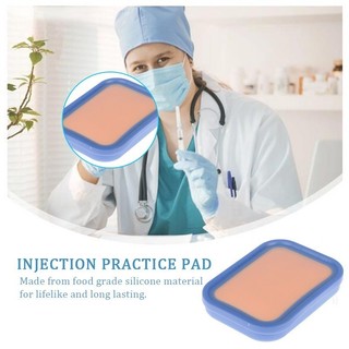 Da Người Venipuncture IV Tiêm Huấn Luyện Silicone Pad Mẫu Venous Blood Vẽ Thực Hành Moudel