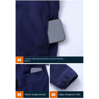 Oversize Men Heavyweight Thermal Biker Jacket Big Size Casual Outdoor Solid Color Loose Fit 8XL 9XL 10XL