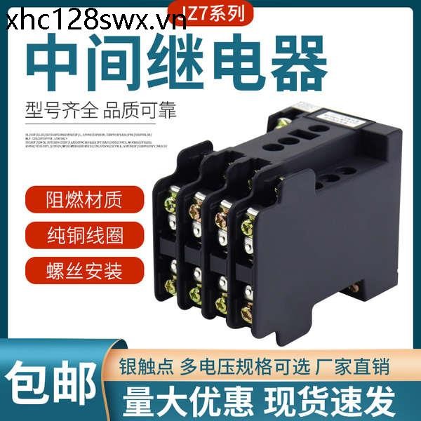 Tiếp xúc Rơle trung gian JZ7-44-62-80 AC 380V 220V 4 Mở 4 Đóng