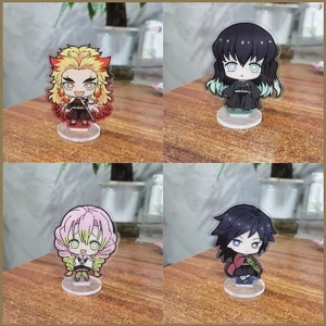 HK1 Demon Slayer Đứng Tấm Kamado Tanjirou Acrylic Tấm Giá Đỡ Kochou Shinobu Để Bàn Anime Trang Trí KH1