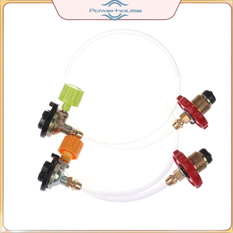 Cắm Trại Bếp Gas Nạp Lại Bộ Chuyển Đổi Ngoài Trời Cassette Bình Gas Van Đổ Bình Gas Lò Lạm Phát Van Phụ Kiện