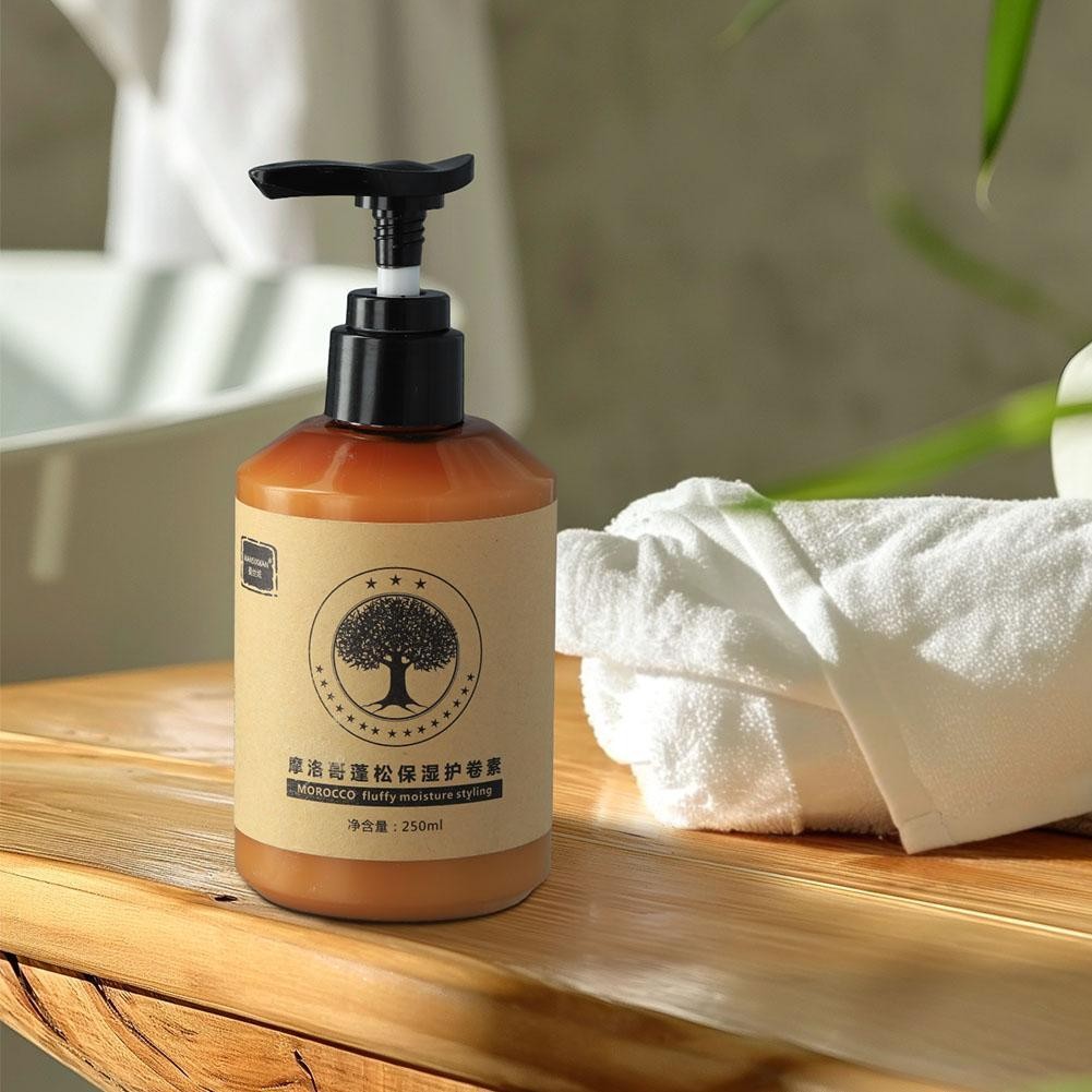 250ml Nữ Volumizing Và Nuôi Dưỡng Uốn Co Giãn Kem Tạo Kiểu Gel Co Giãn K0r7