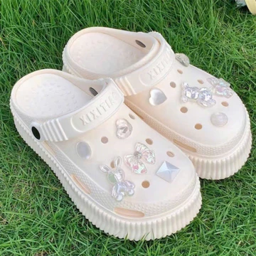 Dép Sục XiXITIAO Chât Liệu Cao Su Mềm-Dép Sục Đế Cao Nữ Phong Cách Hàn Quốc Size 36-41 Cửa Hàng Dép Xinh