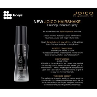 Xịt tạo kiểu tăng độ phồng Joico Hair Shake Volumizing Texturizer 150ml ( New ) [ TN ]
