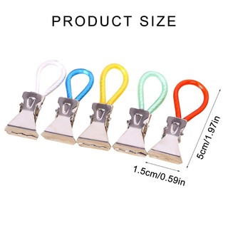 Cc 5 Chiếc Kẹp Khăn Kim Loại Nhà Bếp Phòng Tắm Giặt Treo Vòng Bảo Quản Kẹp Chốt