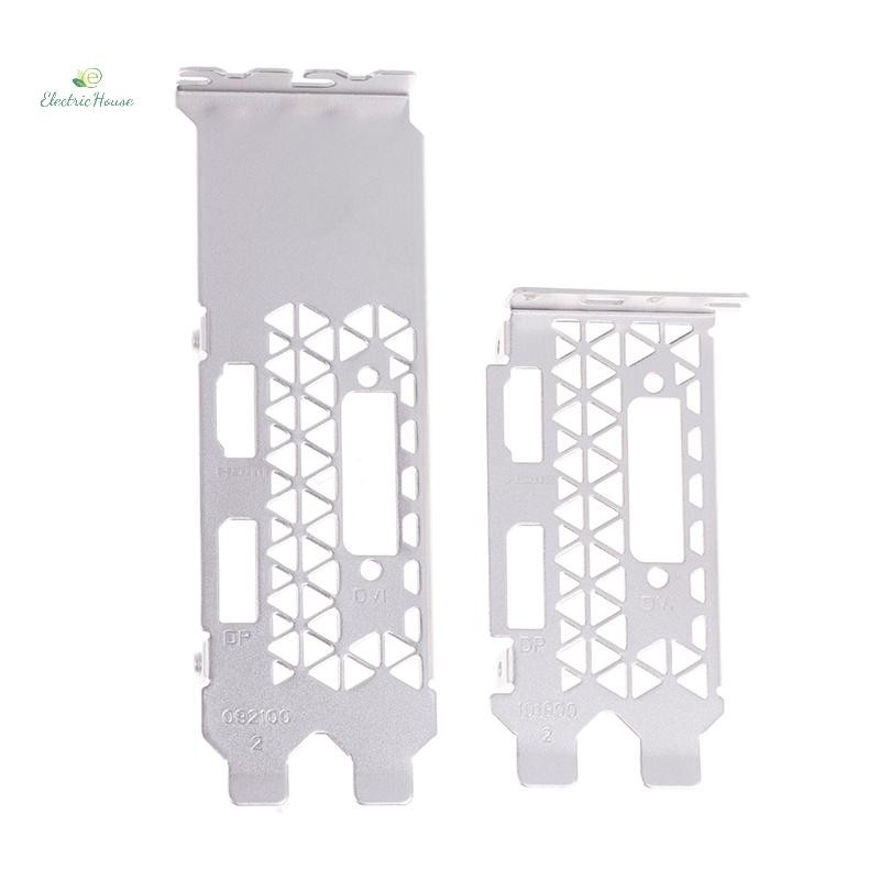 [Nhà Điện] Full Nửa Chiều Cao BackPlate Cho MSI GeForce GTX 1050 2GT LP Card Đồ Họa Dải Vách Ngăn Viền Trống mới