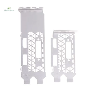 Full Nửa Chiều Cao BackPlate Cho MSI GeForce GTX 1050 2GT LP Card Đồ Họa Dải Vách Ngăn Viền Trống mới