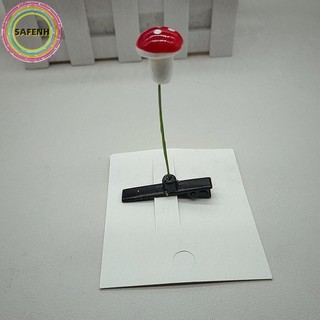 SAFENH 5 Cái Dễ Thương Cỏ Vui Nhộn Đậu Mầm Lò Xo Kẹp Dễ Thương Nấm Anh Đào Phụ Kiện Tóc VN