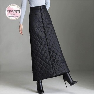 Phụ Nữ Xuống Váy Nút Đóng Eo Cao Mặc Du Lịch Ngày Lễ Đường Phố