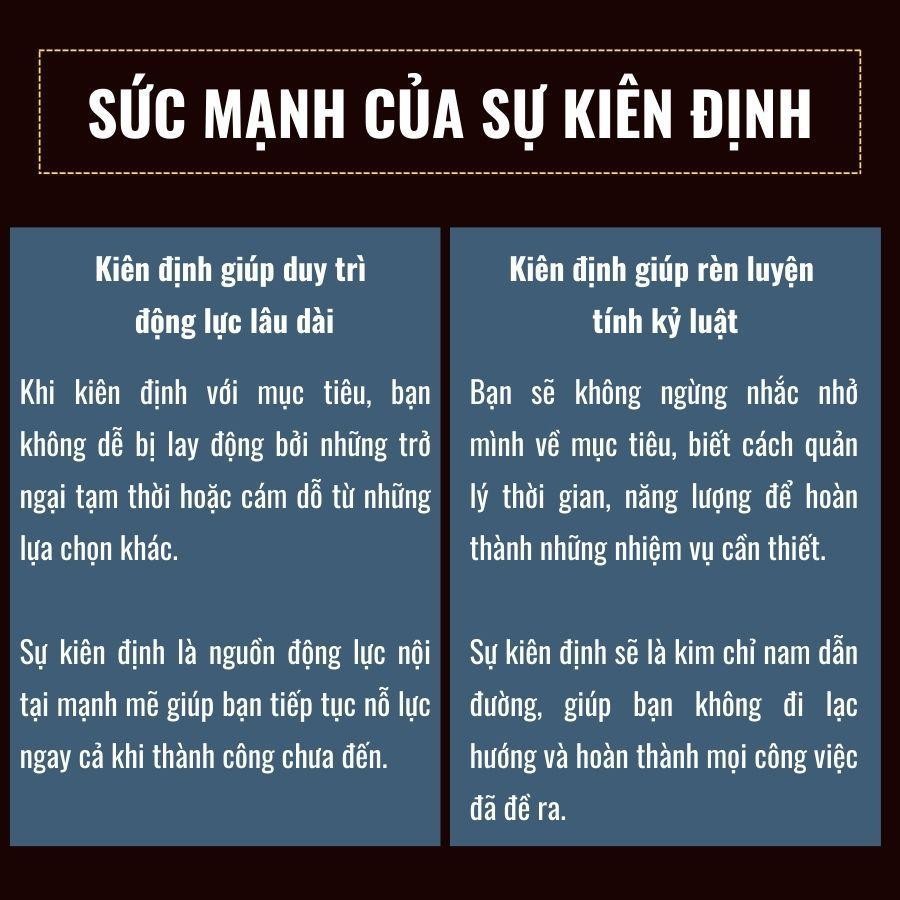 Combo Sách Tham Vọng Vĩ Đại + Càng Kiên Định Càng Thành Công -Sách Về Phẩm Chất Cần Có Để Thành Công