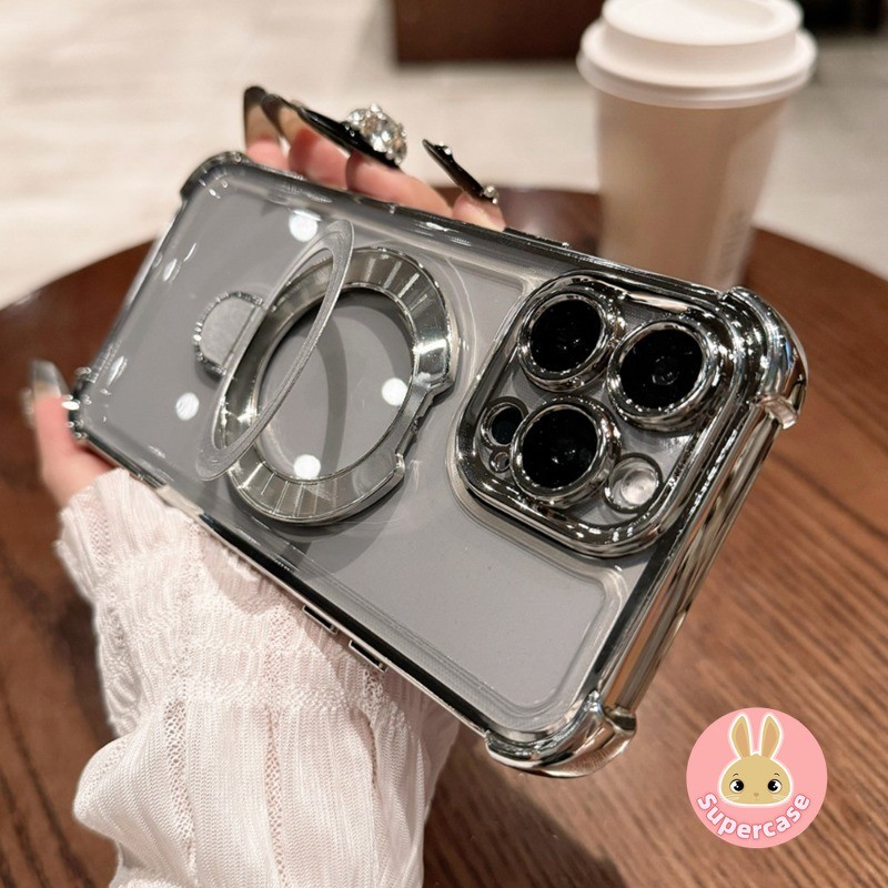 Ốp điện thoại chống sốc mạ từ tính sang trọng cho Google Pixel 10 9 8 7 Pro XL 9A 8A 7A GooglePixel10 GooglePixel9 GooglePixel8 Vỏ bảo vệ gia cố