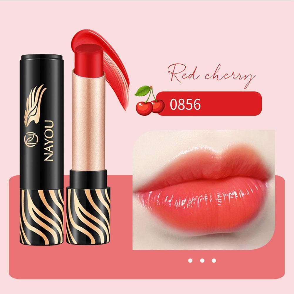 Son Môi Son Tint Dưỡng Ẩm Nuôi Dưỡng Phát Sáng Nhẹ Mịn Son Môi Độ Sáng Cao Đỏ A9c4