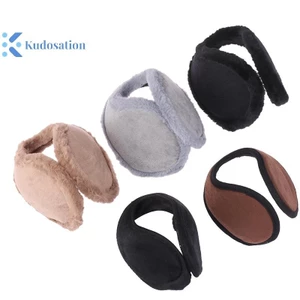 Kudosation Nhiệt Mềm Mại Sang Trọng Bịt Tai Người Mùa Đông Làm Dày Tai Ấm Hơn Thể Thao Ngoài Trời Chống Gió Vỏ Tai Chống Lạnh