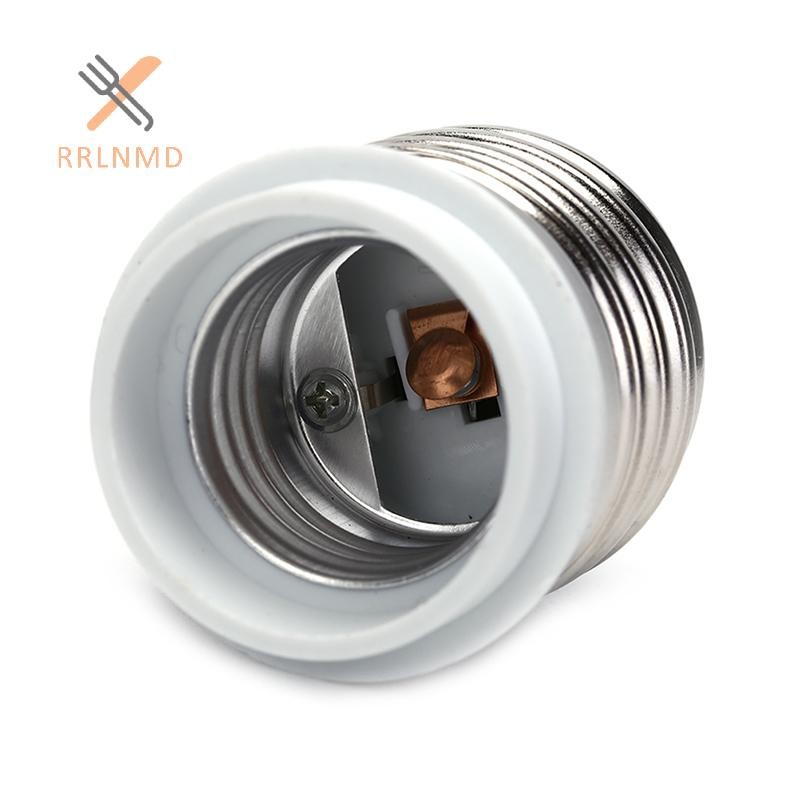 Rrlnmd E40 Sang E27 Ổ Cắm Đế Haen CFL Bóng Đèn Bộ Chuyển Đổi Đèn Giá Đỡ MỚI
