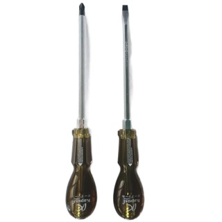 Combo 2 cây tô vít đóng 8×200mm Kapusi hàng đẹp (dẹt và bake)