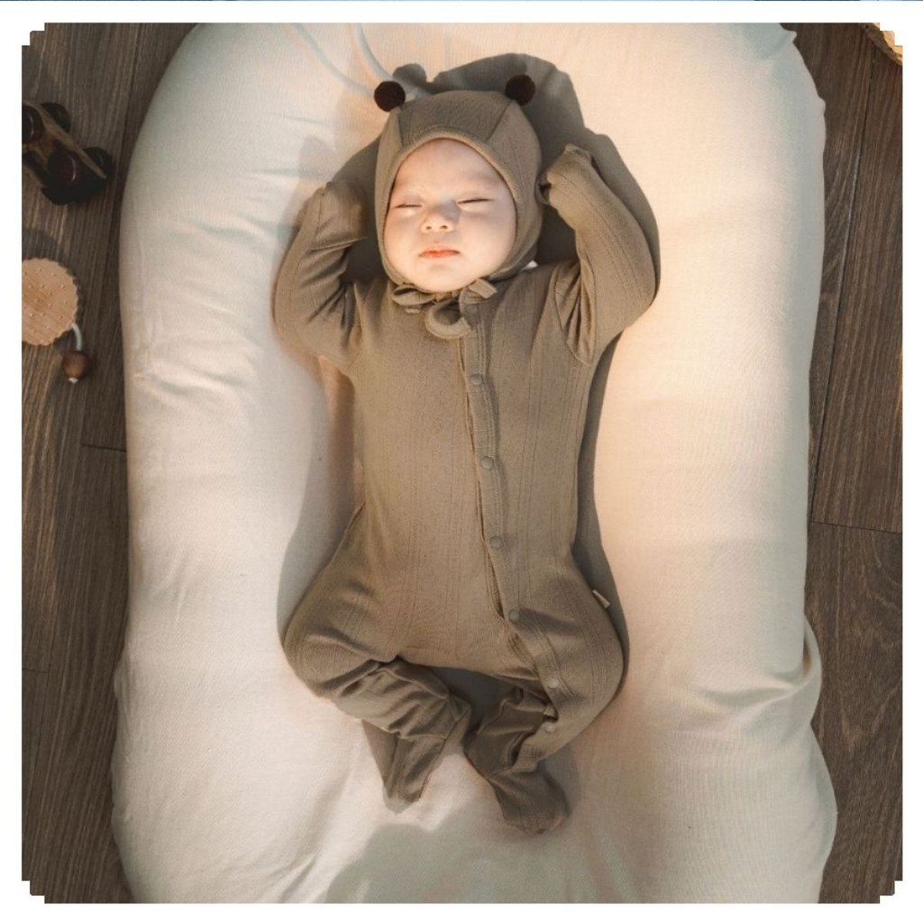 [BU Baby] (NB-3M) Set Body dài tay liền tất BU Siro BSR210803 - sơ sinh ...