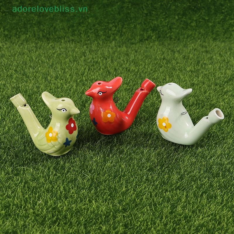 THÊM 1 Màu Vẽ Gốm Nước Chim Còi Có Dây Buộc Tắm Âm Nhạc Cho Bé Học Tập Sớm BSS