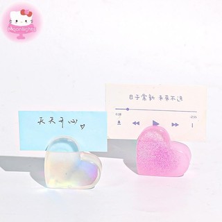 Moonlights Trái Tim Đựng Thẻ Khuôn Silicon DIY Bê Tông Kinh Doanh Làm Thạch Cao Nhựa Đúc Khuôn Nhà Thủ Công Mỹ Nghệ Để Bàn Trang Trí EN