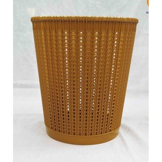 Sọt nhựa đan mây Việt Nhật đựng đồ đa năng, thùng rác văn phòng hiện đại ms: 5155/5156/5157