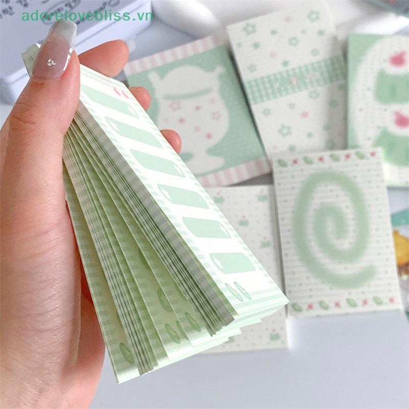 THÊM 50 Tờ Hoạt Hình Dễ Thương Sổ Tay Có Thể Xé Tin Nhắn Note Pad Di Động Không Notepad Sinh Viên Văn Phòng Phẩm Đồ Dùng Văn Phòng BSS