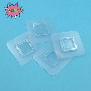 Pnpia 1 Cái Móc Treo Tường Tự Dính Trong Suốt Dây Kệ Treo Tường Miếng Dán Cố Định Bên Miếng Dán Cho Nhà Bếp Phòng Tắm Tiện Ích Boutique