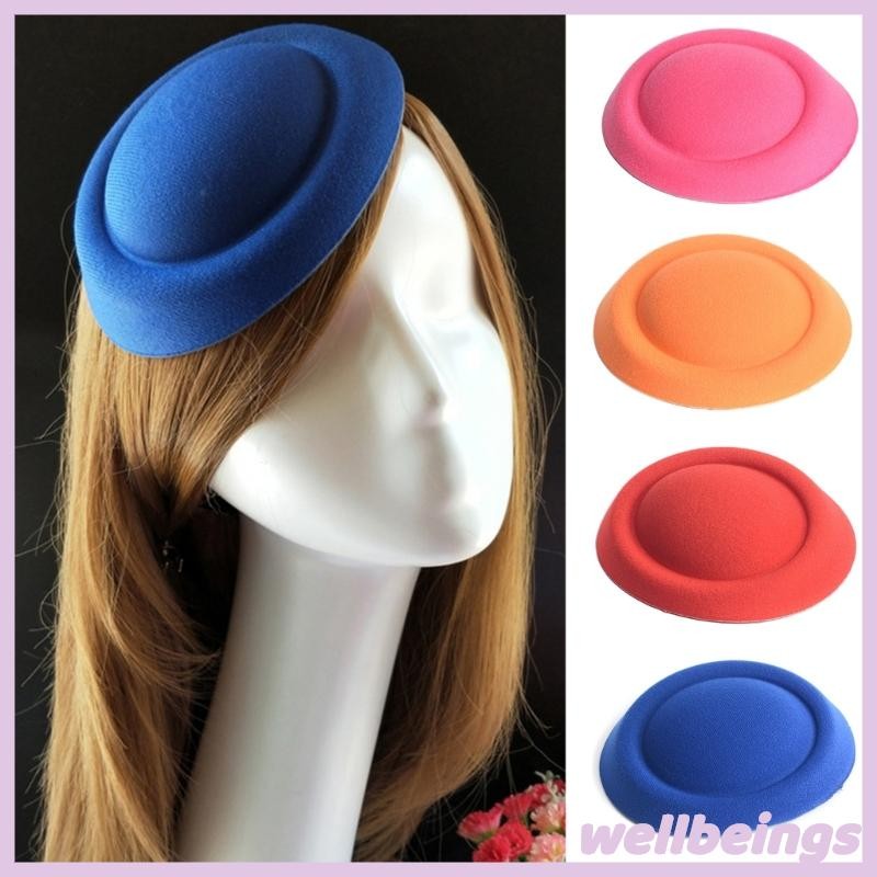 Wellb Fascinator Mũ Diy Millinery Diy Hair Pillbox Fascinator Bases Mini Top Mũ