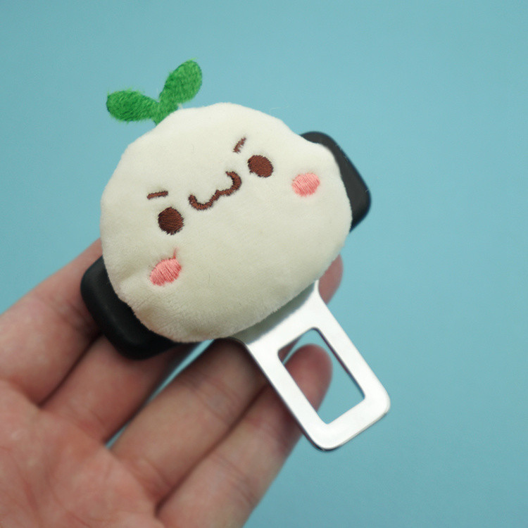 Đa Năng Ô Tô Dây An Toàn Khóa Kẹp Dễ Thương Cắm An Toàn Adapter Cho Hành Khách Bên Chống Báo Động Khóa Phụ Kiện Hồng Đen Bạc