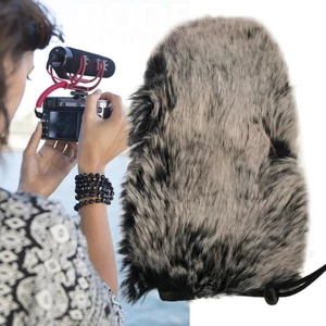 WU Wind Muff 1 Gói Micro Wind Muff Lông Kính Chắn Gió Chống Gió Màn Hình Gió