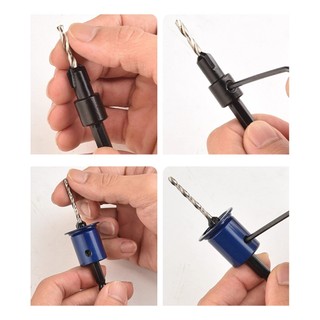 [Fuxin] 10mm Shank Drill Bit Core Limiter Countersink Khoan Router Bit Dụng cụ chế biến gỗ