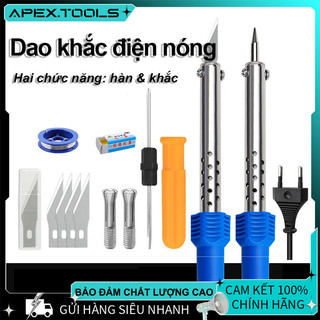 Mỏ Hàn Thiếc 60W - Dao Cắt Nhựa Điện Đa Năng, Cầm Tay - Tiện Dụng Gia Đình Cao Cấp