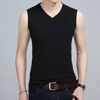 Áo ghi lê nam cổ chữ V Slim Fit từ cotton nguyên chất, phù hợp thời trang và thể thao