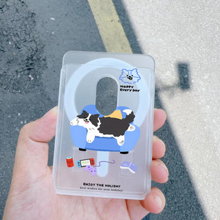 Happy Everyday Lovely Cat Wallet cho iPhone 16 15 14 13 12 16Pro Max Plus Thẻ phong cách nhựa Ví điện thoại cho vỏ bỏ túi