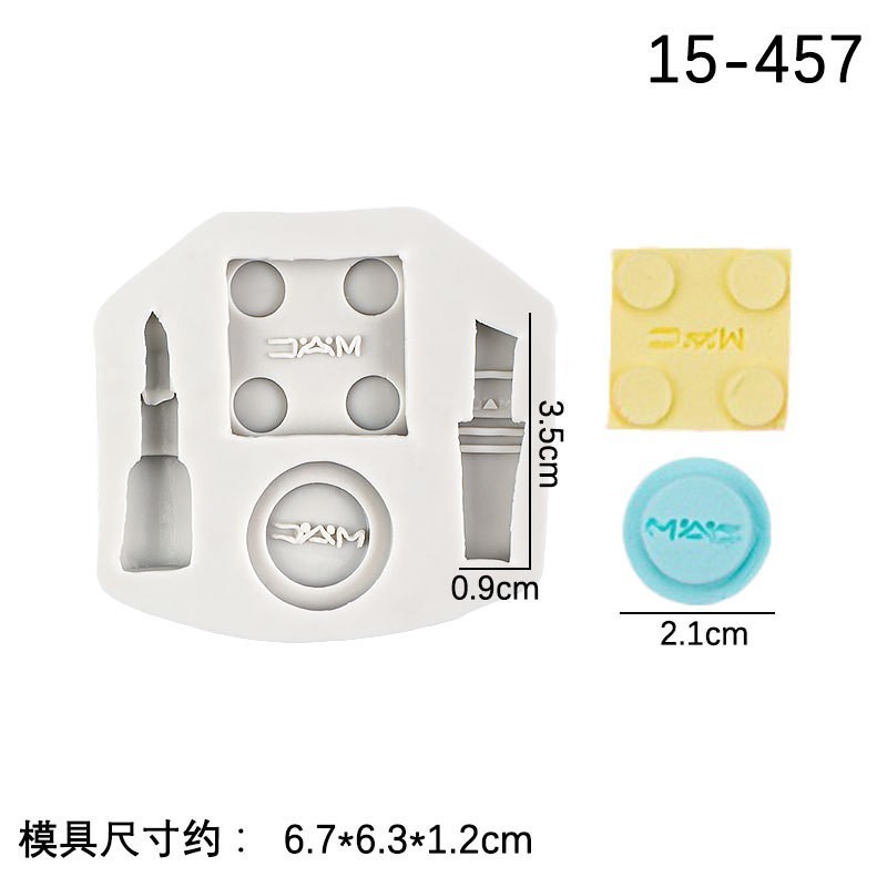 DIY Lip Giày cao gót Silicone Khuôn sô cô la Bánh kẹo mềm Trang trí khuôn