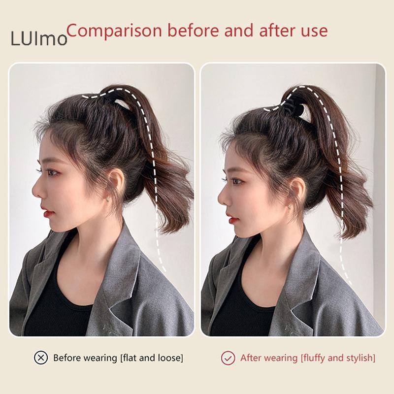 Luimo Thời Trang Hàn Quốc Đen Đuôi Ngựa Cố Định Hiện Vật Vuốt Tóc Trang Sức Phụ Kiện Tóc Cho Nữ Cô Gái Phụ Kiện Tóc SBS