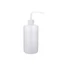 SAMO 1 Chai Đo Phòng Thí Nghiệm, Chai Rửa Nhựa Trắng, Đo Bền 250 / 500 / 1000ml Giặt Sạch Hình Xăm Bóp Chai Đồ Trang Điểm