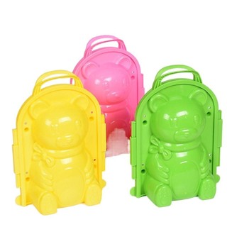 WEETW Santa Clau Snowball Maker Toy, Nhựa Santa Clau Cây Giáng Sinh Snowball Maker Clip, Tay Cầm Chống Trơn Trượt Di Động Chống Trơn Trượt Khuôn Làm Quả Bóng Tuyết Chiến Đấu