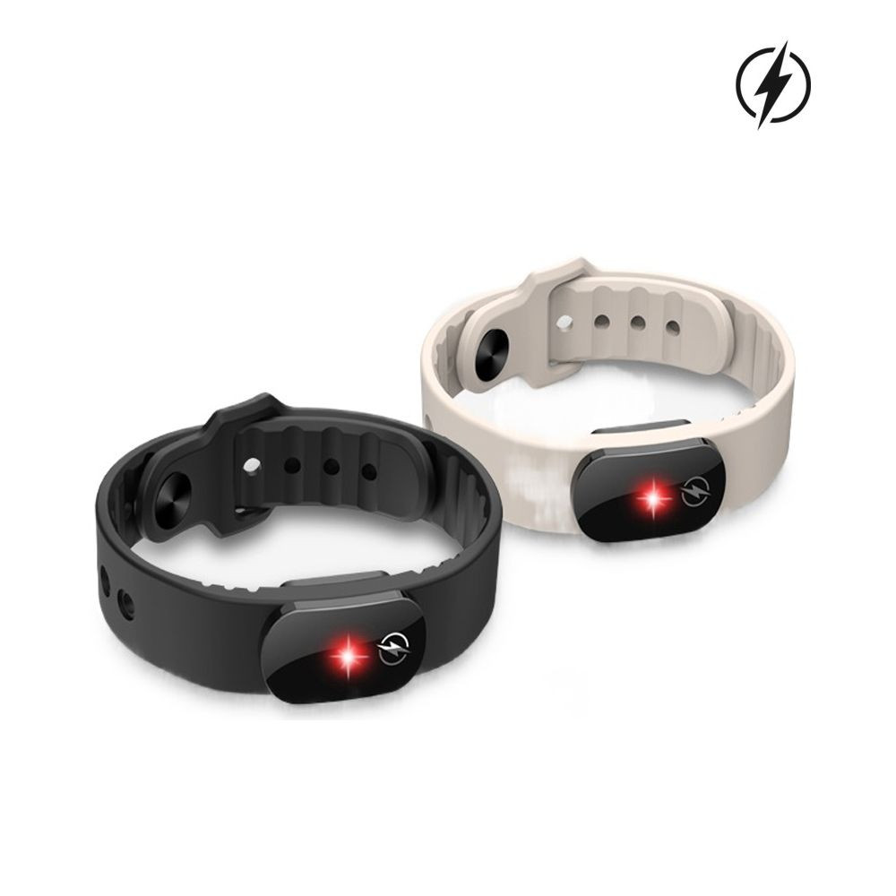 Vòng tay chống tĩnh điện NORDICLIFE, Máy khử tĩnh điện cơ thể con người chống nước bằng silicon, Máy loại bỏ điện tĩnh không dây M12-SE có thể điều chỉnh