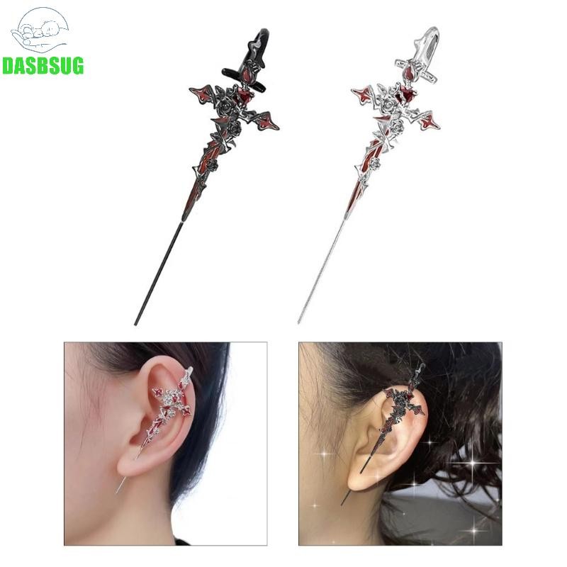 Dasbsug Gai Bọc Đinh Hợp Kim Thiết Kế Độc Đáo Trang Sức Tuyên Bố Tai Pin Cho Bữa Tiệc