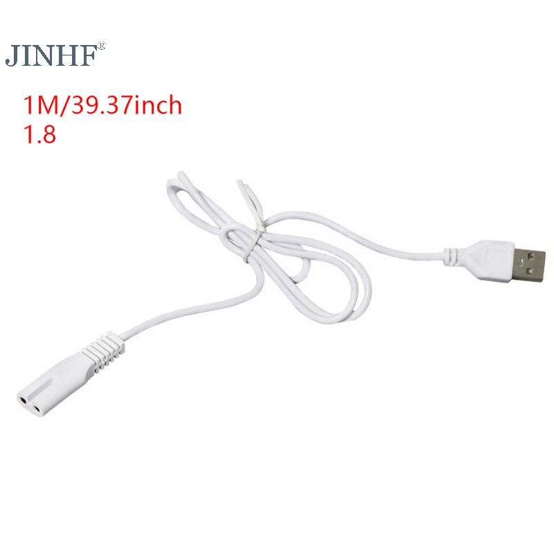 Jinhf Cáp USB Dây Sạc Phù Hợp Với 5V Đèn Pin Máy Cạo Râu Tóc Dây Lỗ 1.8 HOT