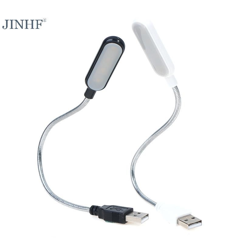 Máy tính xách tay linh hoạt JINHF Đèn LED USB Bàn đọc Đèn bàn cho PC HOT