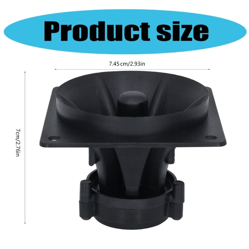 [3C] 1 Cặp Loa Tweeter Gốm Áp Điện 3Inch Cho Hiệu Suất Lâu Dài
